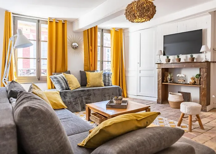 Апартаменты Le Baldaquin / Les Romantiques Онфлёр